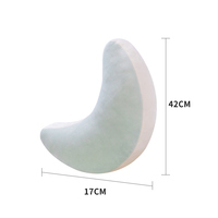 Oreiller mignon créatif dans le coussin décoratif de conception de forme d'arc-en-ciel de lune de nuage d'étoile