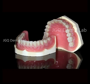 Prothèses complètes en acrylique personnalisées de haute qualité à bas <span class=keywords><strong>prix</strong></span>, pouvant être retirées pour être nettoyées, nettoyage plus pratique - Product Image 2