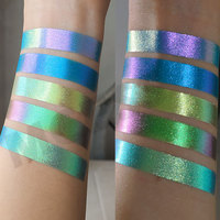 Marque Mcess ÉCHANTILLONS GRATUITS Maquillage parfait pigmenté Pigment vert Caméléon Fard à paupières à vendre Vernis à ongles Gobelets Résine