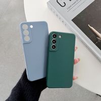 Coque de téléphone en Silicone TPU souple antichoc, prix de gros, pour Samsung Galaxy S8 S10 S20 S21 S22 Note 9 10 20 FE Plus Ultra