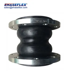 Pipe Compensator Union End Double Sphere Expansion Joint EPDM Pipe Compensator