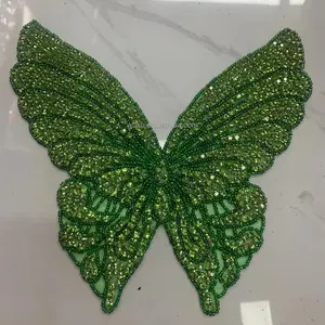 Дизайн бабочки, Красочный мотив светло-зеленого цвета