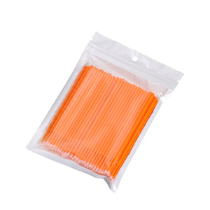 Hisopos de algodón Nano Cotton Bud de 125 mm desechables para extensiones de pestañas y herramientas de maquillaje - Product Image 3
