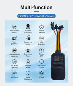 Traceur GPS professionnel 8 fils avec coupure à distance du carburant, suivi de véhicule avec détection ACC et alarme SOS - Product Image 4