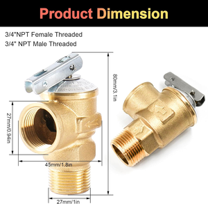 Vanne <span class=keywords><strong>de</strong></span> régulation <span class=keywords><strong>de</strong></span> <span class=keywords><strong>pression</strong></span>, filetage NPT 3/4 pouces, vanne <span class=keywords><strong>de</strong></span> réduction <span class=keywords><strong>de</strong></span> <span class=keywords><strong>pression</strong></span> en laiton pour chauffe-<span class=keywords><strong>eau</strong></span> et réservoirs <span class=keywords><strong>d</strong></span>'<span class=keywords><strong>eau</strong></span> <span class=keywords><strong>chaude</strong></span> - Product Image 4