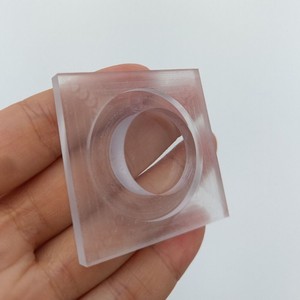 Moule de plaque PC personnalisé Lingmi 100 mm usiné CNC, surface lisse, tolérance de 0,03 mm pour fixation automatisée - Product Image 1