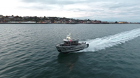 Bateau de pêche en aluminium Gospel 7,3 m/7,9 m/8,8 m, bateau de pêche, bateau rapide, yacht, catamaran à vendre