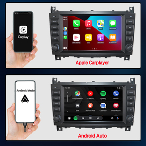8 "<span class=keywords><strong>Android</strong></span> 13 Auto Carplay coche reproductores de vídeo Multimedia Radio <span class=keywords><strong>Bluetooth</strong></span> navegación Gps para Mercedes Benz Clase C W203 Rds música - Product Image 4