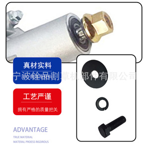 Conjunto de Husillo para Barredora de Césped Ningbo Quanpin 130794 A10003, Paquete de 3, para Accesorios de Cortacésped - Product Image 3