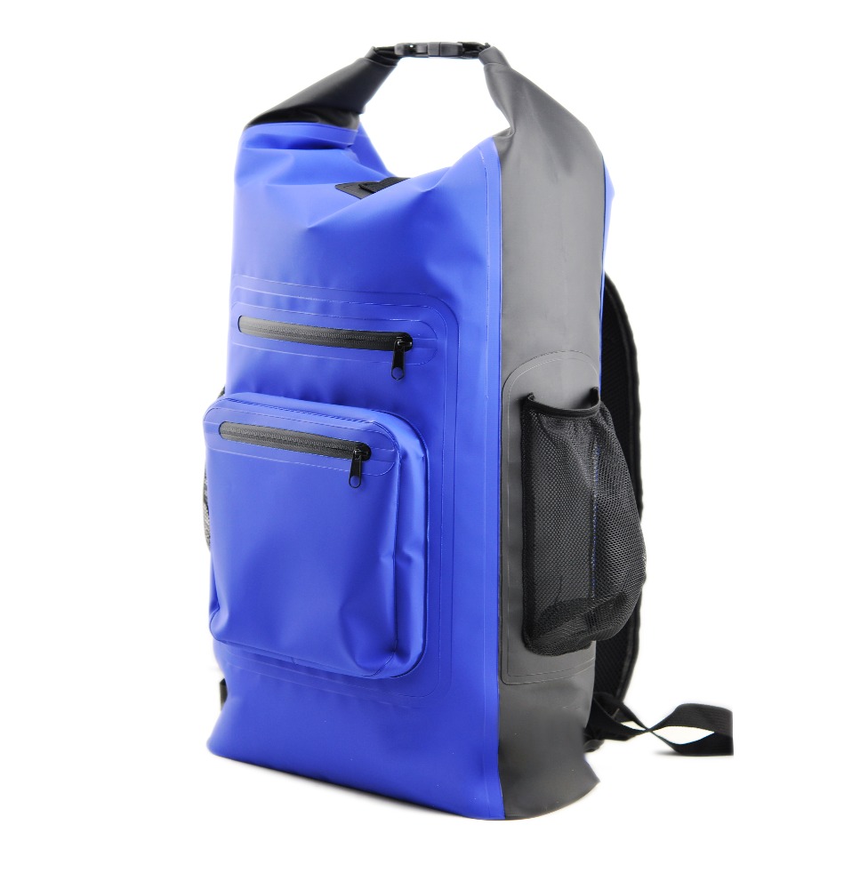 10% Off Custom Outdoor Waterproof 30L 40L 50L 60L 500D PVC Hiking Camping Dry Bag Backpack