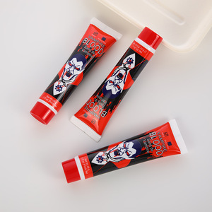 Halloween Ma Cà Rồng Máu Ống Zombie Quái Vật Trang Điểm Ăn Mặc Và Cơ Thể Keo Mặt Sơn Cho Máu Giả Trang Phục Sân Khấu Sử Dụng - Product Image 3