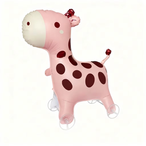Set di Palloncini Gonfiabili a Forma di Animale con Ruote in Alluminio, Base Rotante per Feste, per Bambini - Product Image 5
