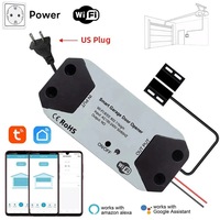 Récepteur de commande de porte de garage à distance par téléphone mobile, application WiFi intelligente Tuya