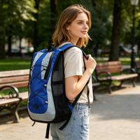 Mochila de Ciclismo con Bolsa de Hidratación Transpirable para Montaña, Correr, Bicicleta, Hombres, Mujeres, Chaleco Deportivo, Bolsa Deportiva para Exteriores, Logotipo Personalizado