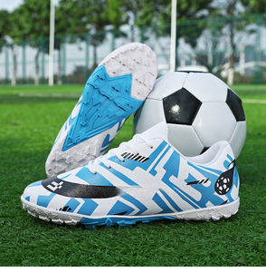 Zapatos de Fútbol Xunhe para Adolescentes, Antideslizantes, TF Profesional, para Entrenamiento AG, Tacos Largos, Césped <span class=keywords><strong>Artificial</strong></span>, para Hombre - Product Image 1