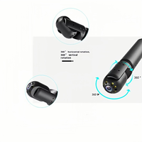 Kamera Penyelamat Panorama 360 Derajat Diameter 39mm 10.1 Inci 4K Touch DVR Wifi Detektor Kehidupan Dengan Audio Dua Arah