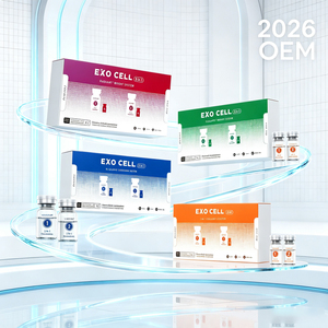 Sérum OEM à l'acide hyaluronique, EXO, NAD, peptides, CICA, GHKCU, PLLA, CAHA, texture légère et absorbable, hydratant, soin du visage, salon - Product Image 3