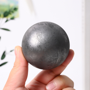 Wholesale Natural Healing Stone Spheres Polished Quartz Gemstones Shungite <b>Crystals</b> <b>Ball</b> for Feng Shui Decoration - Product Image 6
