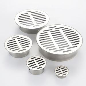 Thép không gỉ cống sàn mái thoát nước sàn lọc để ngăn chặn ban công ngoài trời nước mưa thoát nước bộ phận Vòng thoát nước sàn - Product Image 1