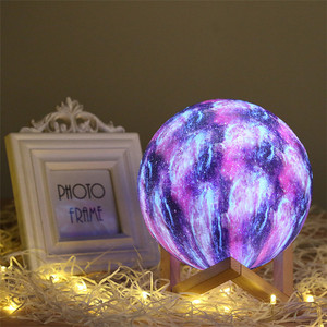 Table Lamps Color Changing <strong>Magic</strong> Gift Touch <strong>Mood</strong> <strong>Lights</strong> Moon Lamp Small 3d Led Night <strong>Light</strong> for Kids - Product Image 2