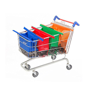 Hot Sale Supermarket Reusable Grocery Non-woven <strong>Shopping</strong> Cart <strong>Bags</strong> Foldable <strong>Shopping</strong> <strong>Trolley</strong> <strong>Replacement</strong> <strong>Bag</strong> - Product Image 6