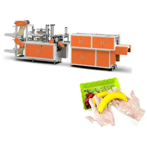 DST-500 High Speed disposable plastic glove making machine