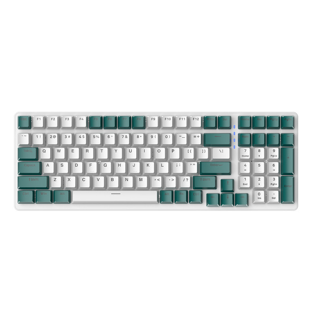 Freewolf K6 BT Tri-mode USB Mechanical Keyboard with Hot-swappable Switches RGB Backlit Gaming Laptop Custom Keyboard