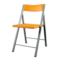 Siège et dossier en plastique pliants de conception simple et cadre en fer chaise d'entraînement pour activités de jardin et d'intérieur en plein air