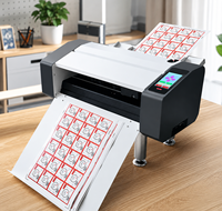 Máquina de Corte de Contornos con Alimentación Automática de Hojas Bascocut AAS, Cortadora Digital de Etiquetas, Adhesivos y Vinilo