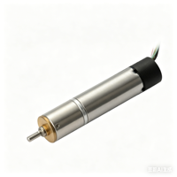 Moteur micro 16 mm avec boîte de vitesses planétaire à faible vitesse pour main robotique, moteur à engrenages sans noyau brossé
