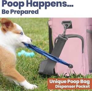 Muestra Gratis: Bolsa de Transporte para Mascotas, Cómoda y Duradera, para Perros y Gatos Pequeños, Transpirable, de Malla, Plegable y con Laterales Suaves - Product Image 2