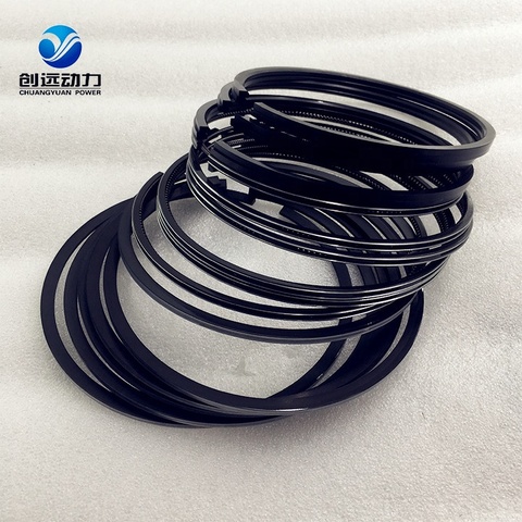 Chinese Truck Spare Parts Weichai Diesel Engine WD618/WD10/WD12 Piston Ring 612600030051 for Sinotruk Foton Shacman Faw