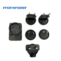 Adaptateur secteur USB pour ordinateur portable 8V/9V/12V 1.0A/1.25A 12W avec prise DC, en matériau PC, conforme aux normes EN62368/CB/CE/GS/EMC/LVD/ASS/KC/FCC