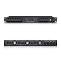Amplificateur de puissance professionnel Gooermi 1800W 4 canaux classe D, montage en rack, pour sonorisation live, scène, église, enceintes de studio