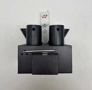 Cold Pyro Stage Fireworks <span class=keywords><strong>Fan</strong></span> Shape 4 Cues Sistema de disparo Máquina pirotécnica para fiesta de boda - Product Image 6