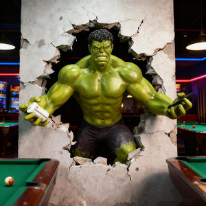 Escultura 3D <span class=keywords><strong>de</strong></span> <span class=keywords><strong>Hulk</strong></span> Rompiendo el Muro, Figura Grande <span class=keywords><strong>de</strong></span> Superhéroe en Resina para Bar, Sala <span class=keywords><strong>de</strong></span> Juegos, Club <span class=keywords><strong>de</strong></span> Billar, Decoración Creativa <span class=keywords><strong>de</strong></span> Pared - Product Image 3