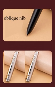 Old Classic <strong>HERO</strong> 007 Oblique Metal Fountain <strong>Pen</strong> Stainless Steel Tip 0.5mm Writing Width for Writing Students Finance - Product Image 4