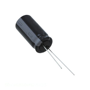 ตัวแทนจำหน่ายอย่างเป็นทางการ คาปาซิเตอร์อะลูมิเนียม 560UF 20% 50V แบบขาเสียบ (TH) 560 uF 50YXG560M12.5X25 - Product Image 1