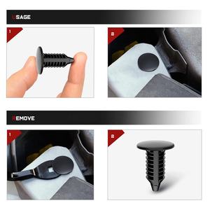 ที่หนีบรูปต้นค<span class=keywords><strong>ริ</strong></span>สต์มาสสำหรับยานยนต์147ชิ้นตัวยึดตัวถังรถยนต์อเนกประสงค์ - Product Image 4