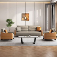 Muebles de Oficina Comerciales Liyu, Sofás de Recepción, Muebles de Oficina de Cuero, Sofá de Oficina