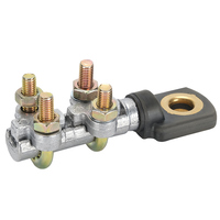 Shuangfeng WCJB 4P Pin Aluminium Messing IP65 Stromisolierter Sammelschienenverbinder für Kabelverbindungen in Verteilungs- und Steuerschränken