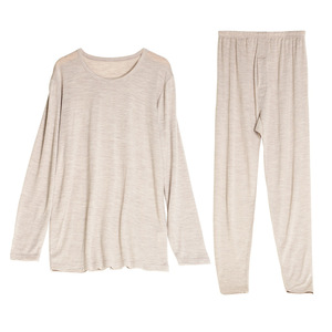 100% tricoté <span class=keywords><strong>laine</strong></span> <span class=keywords><strong>sous</strong></span>-vêtements hommes ensemble hommes <span class=keywords><strong>laine</strong></span> costumes de haute qualité - Product Image 4