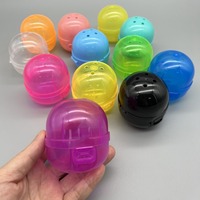 2025 Super septembre Gashapon jouet en plastique Capsule oeuf jouet promotionnel 6.5cm petite boule de Gacha en plastique pour distributeur automatique de Capsule