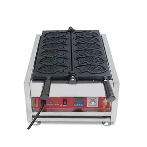 Électrique taiyaki machine de haricots rouges gâteau poissons gaufrier