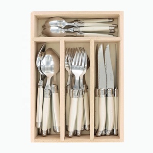 OEM Passe au lave-vaisselle Premium coloré <span class=keywords><strong>Laguiole</strong></span> <span class=keywords><strong>Couverts</strong></span> <span class=keywords><strong>Laguiole</strong></span> fantaisie Inox 18/10 Set de <span class=keywords><strong>couverts</strong></span> - Product Image 2