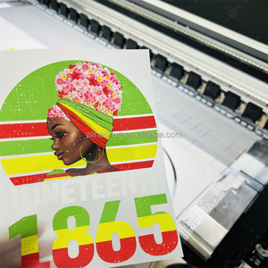 Sticker <span class=keywords><strong>de</strong></span> Transferencia Térmica DTF con Diseño del Juneteenth, Listo para Presionar, Diseños DTF para Impresión Personalizada - Product Image 2