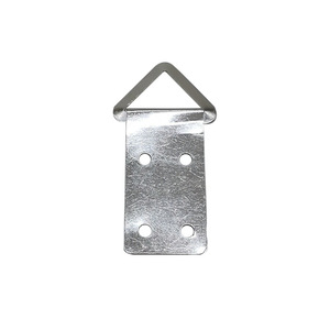 Square Four Hole Triangular Hanging Hook Stainless Steel Eye Slip Hook <b>For</b> Wedding Dresses <b>Frames</b> <b>Paintings</b> - Product Image 4