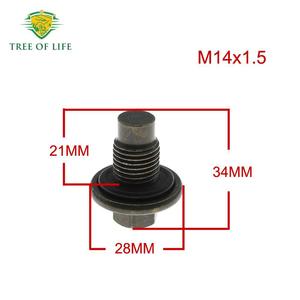 Tree Of Life Engine Drain <b>Plug</b> Bolt M14x1.5 For Jeep Car Oil Sump Repair - Product Image 4