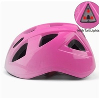 Casque de vélo de route réglable pour enfants avec feu arrière, respirant, couleur personnalisée, casque VTT pour garçons et filles, pour la conduite quotidienne