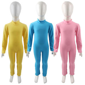 Última Moda 2021, Mono de Manga Larga para Niños, Ropa Infantil en 40 Colores Sólidos para Primavera y Otoño - Product Image 4